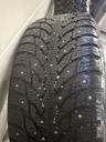 MB GLC ORGINAL VANNE 8X18 ET 38+NOKIAN HAKKAPELIITTA 9 SUV DOT 4020