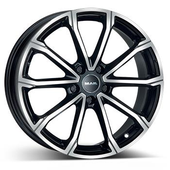MAK DAVINCI BLK/POL 7x17 5/100 ET51 CB57.1