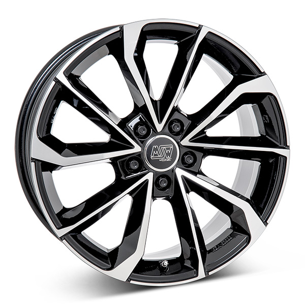 MSW 42 G.BLK/POL | 8X18 5-120 E45 C65,1 R14 8x18 5/120 ET45 CB65.1