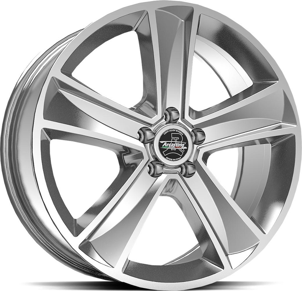 ARCASTING MAMMUT CHROME SILV 7.5x18 5/108 ET45 CB65.1