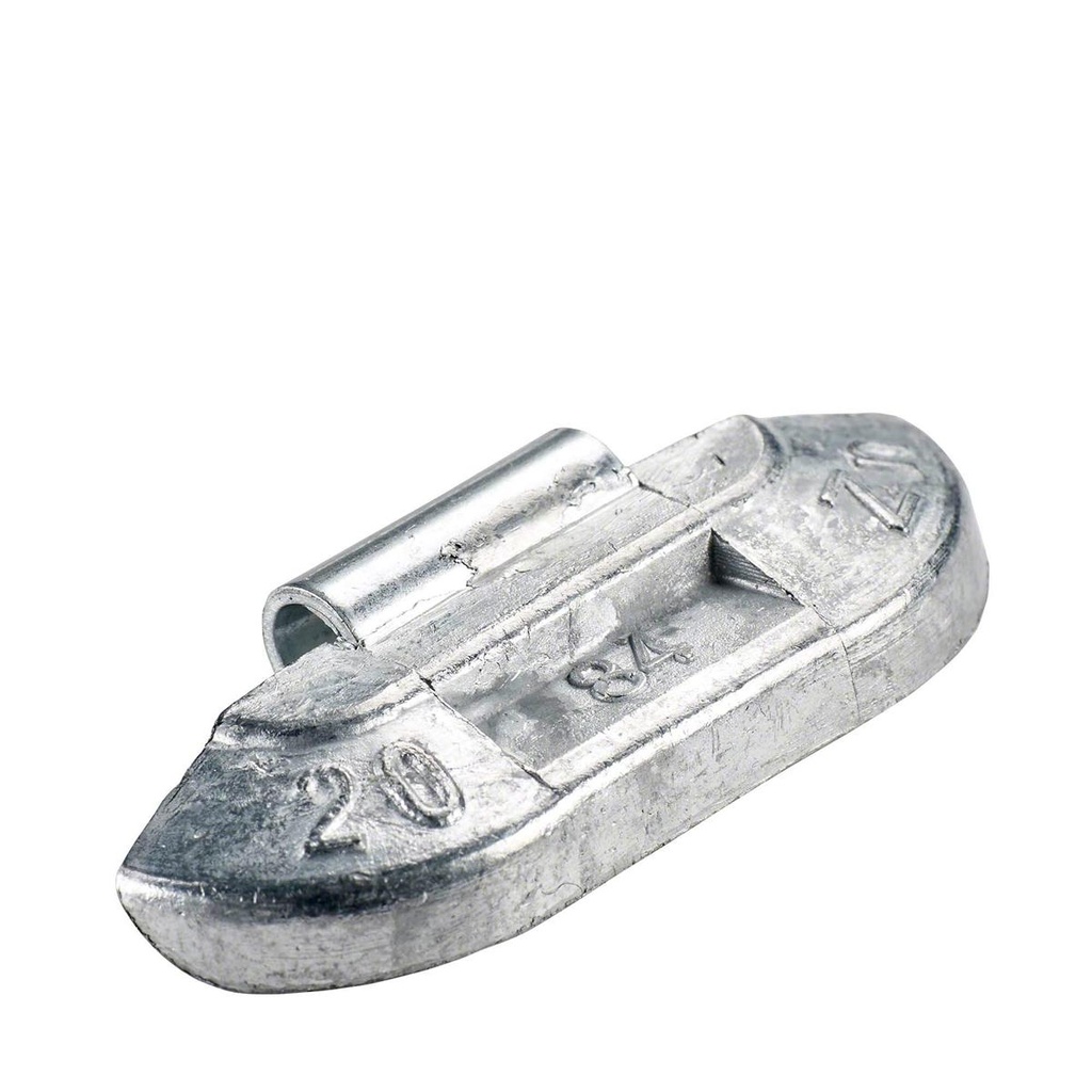 HA-teräsvannepaino Perfect 84U uncoated 20g (Zn) (100kpl)