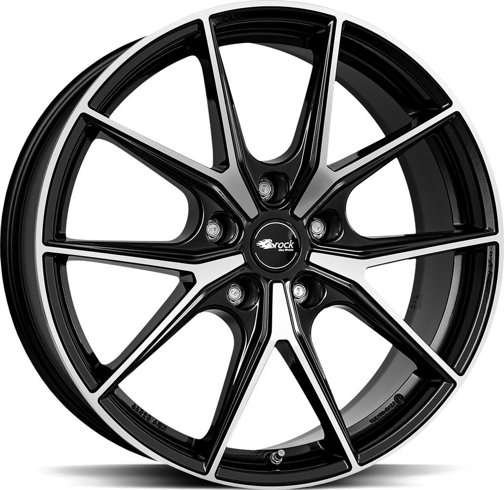 BROCK B40 BLACK FULL POL 9x20 5/120 ET45 CB65.1