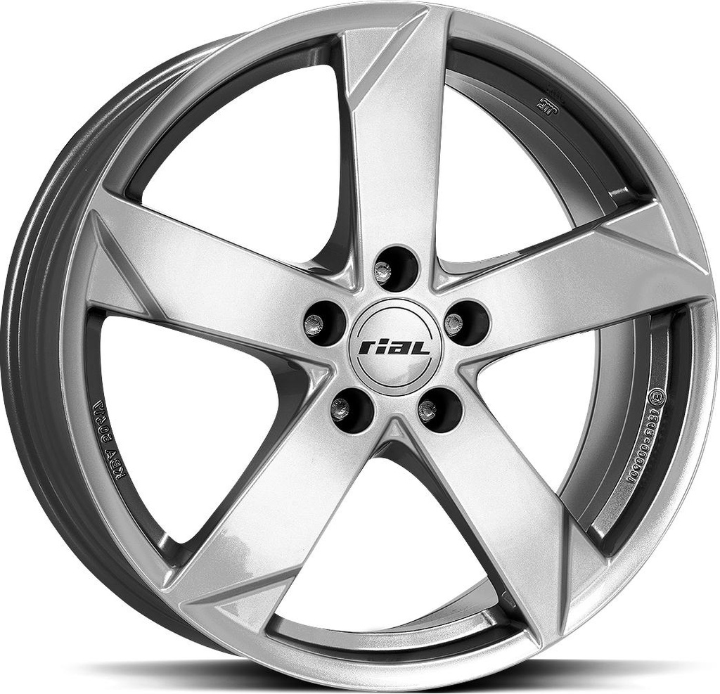 RIAL KODIAK POLAR SILV 7x17 5/108 ET40.5 CB63.4