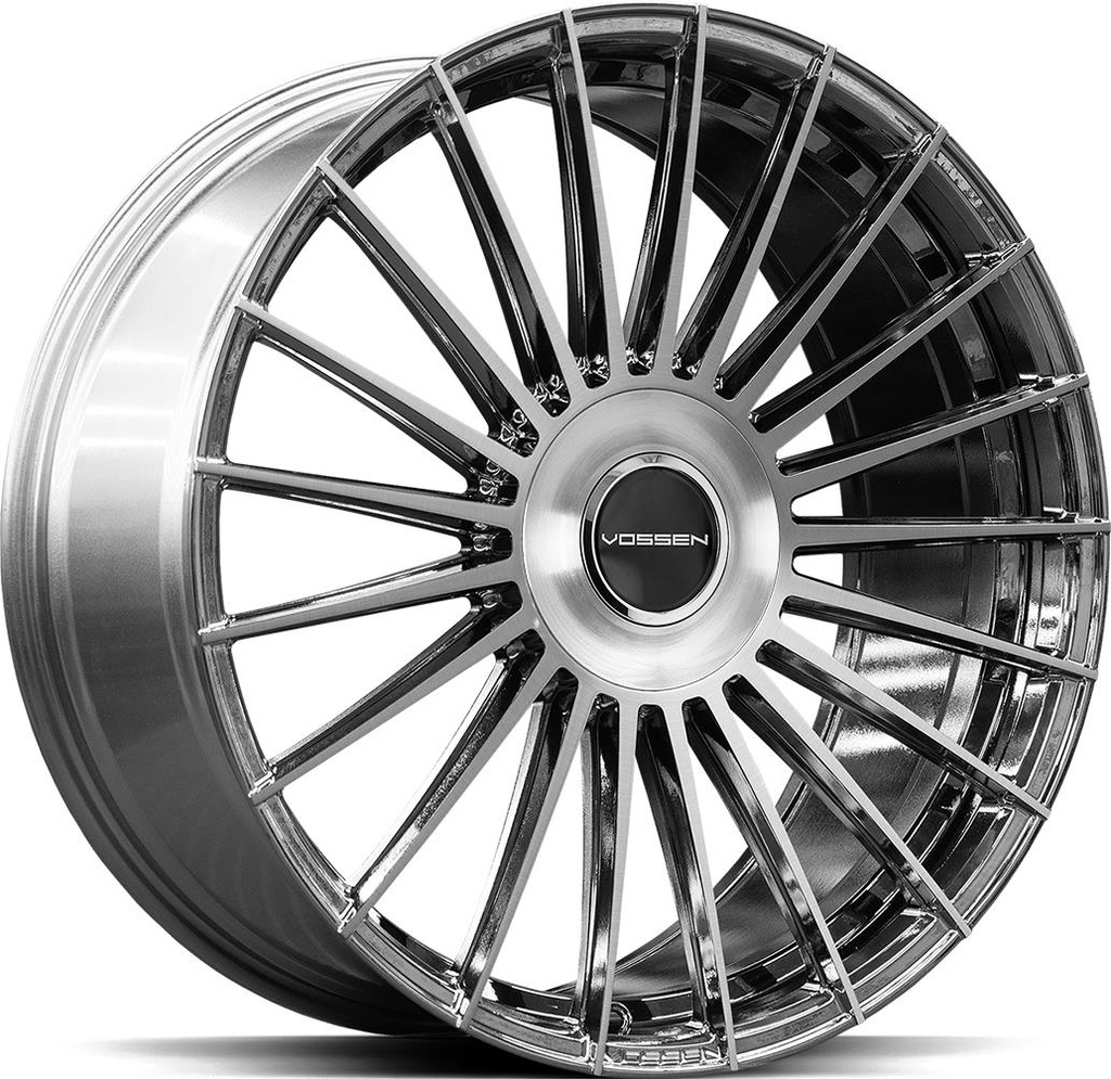 VOSSEN HF8 BRUSH BLACK DIAM 10.5x22 5/130 ET20 CB84.1