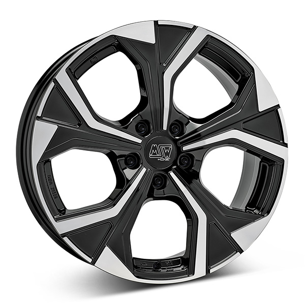 MSW 43 G.BLK/POL 8.5x20 5/112 ET28 CB66.5