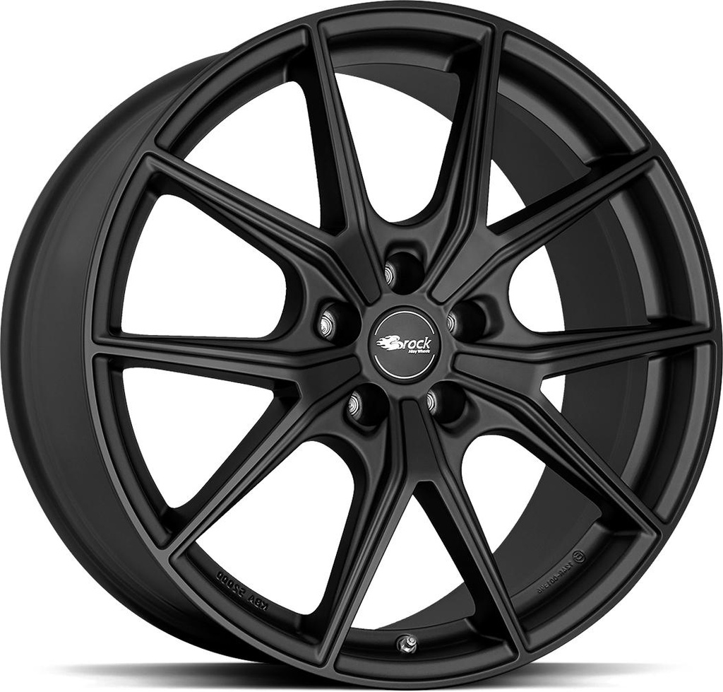 BROCK B40 SATIN BLACK MATT 9x19 5/112 ET58 CB57.1