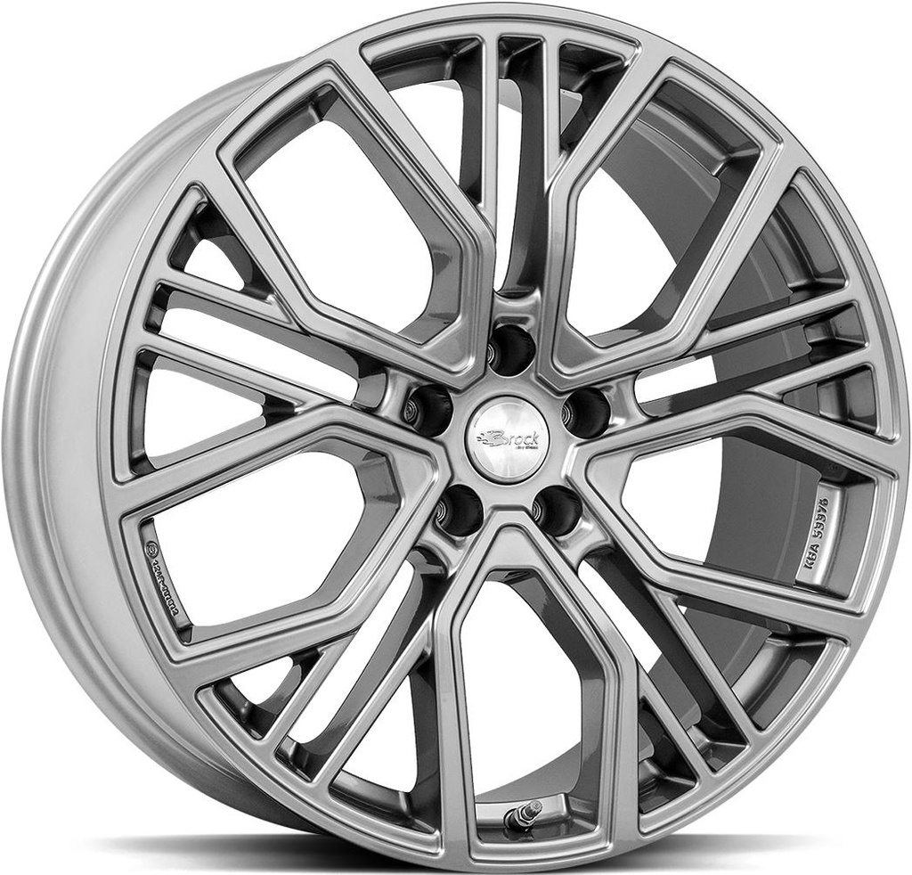 BROCK B41 FERRIC GREY 10.5x20 5/130 ET55 CB71.6