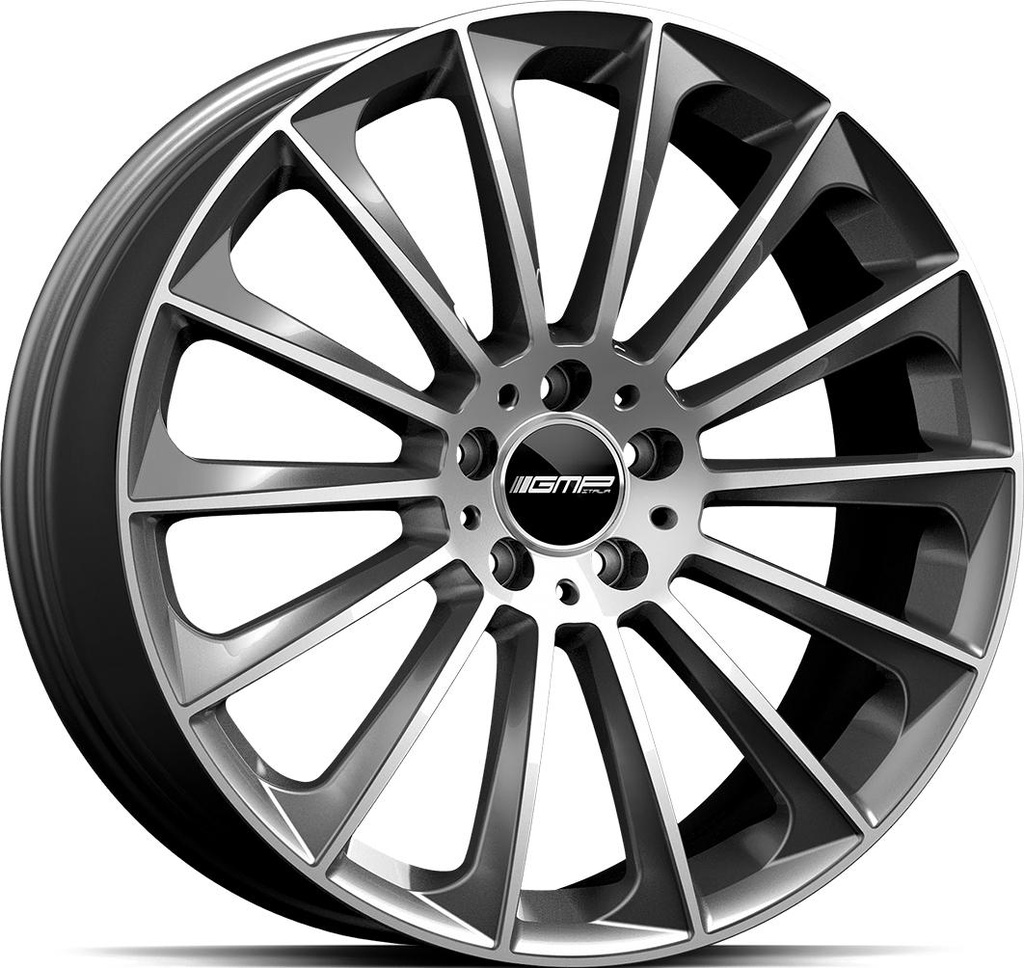 GMP STELLAR ANTHRACITE DIAMOND 8.5x20 5/112 ET45 CB66.6