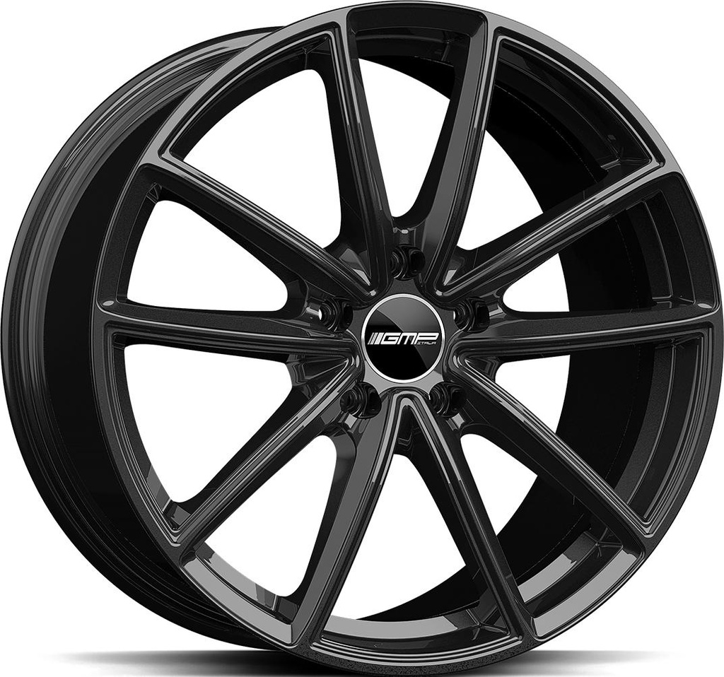GMP TITAN GLOSSY BLACK 9.5x22 5/130 ET60 CB71.6