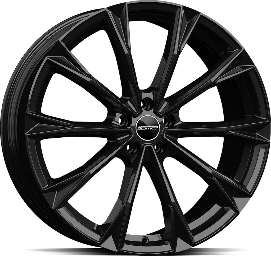 GMP TOTALE GLOSSY BLACK 9.5x21 5/112 ET36 CB66.6