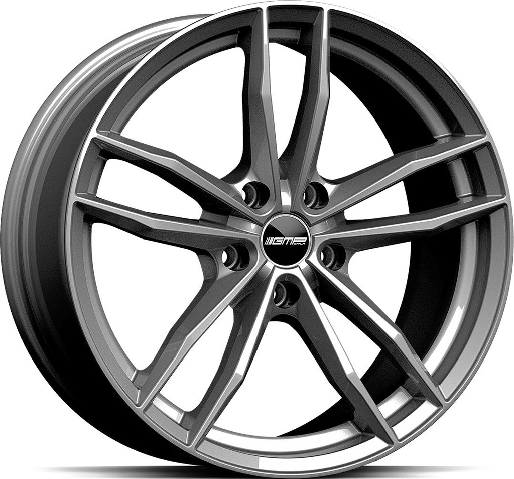 GMP SWAN GLOSSY ANTHRACITE 8x19 5/112 ET30 CB66.6