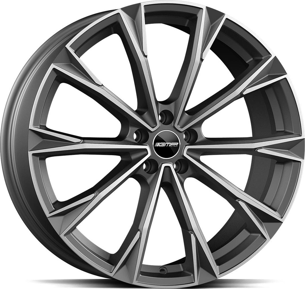 GMP TOTALE MATT ANTHRACITE DIAMOND 9.5x21 5/114.3 ET40 CB64.1