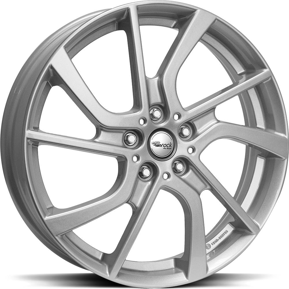 BROCK EB1 CRYSTAL SILVER 5x19 5/112 ET43 CB66.6