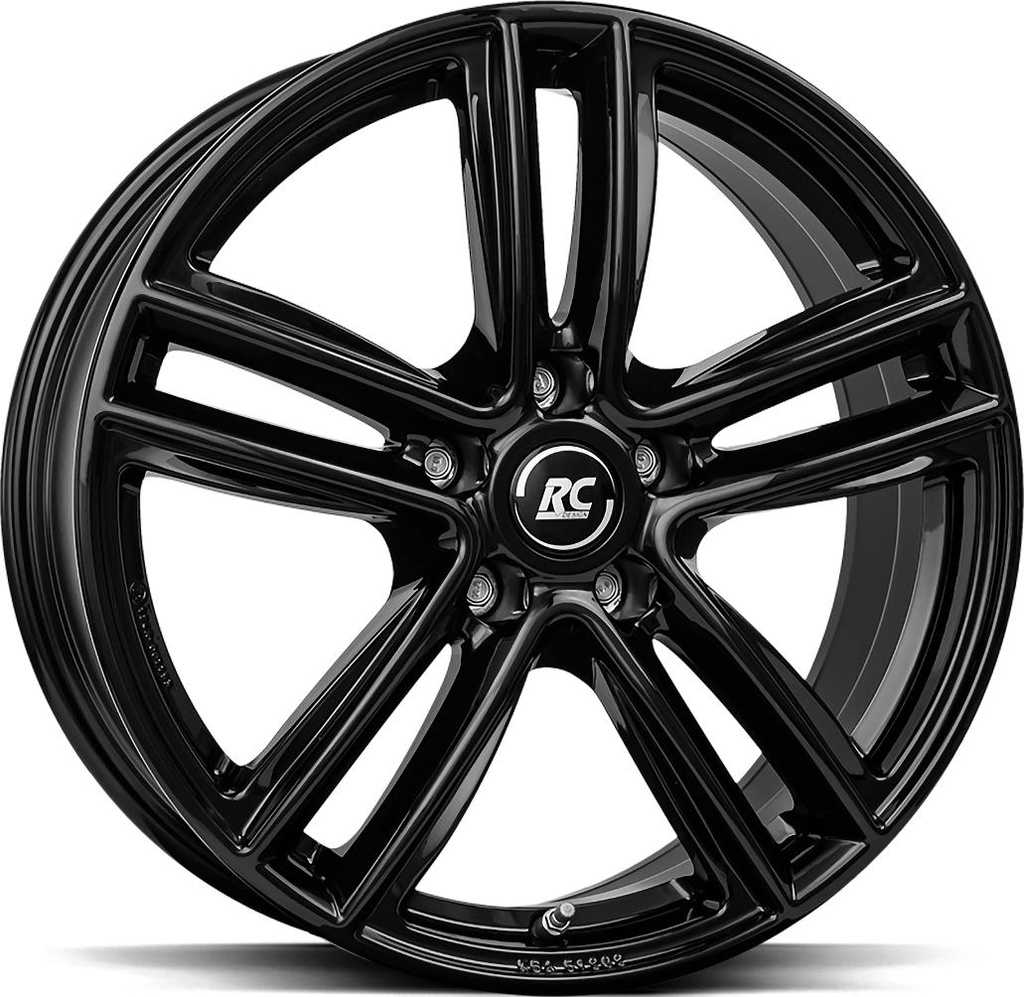 BROCK RC27 SHINY BLACK 6.5x17 5/114.3 ET32 CB66.1