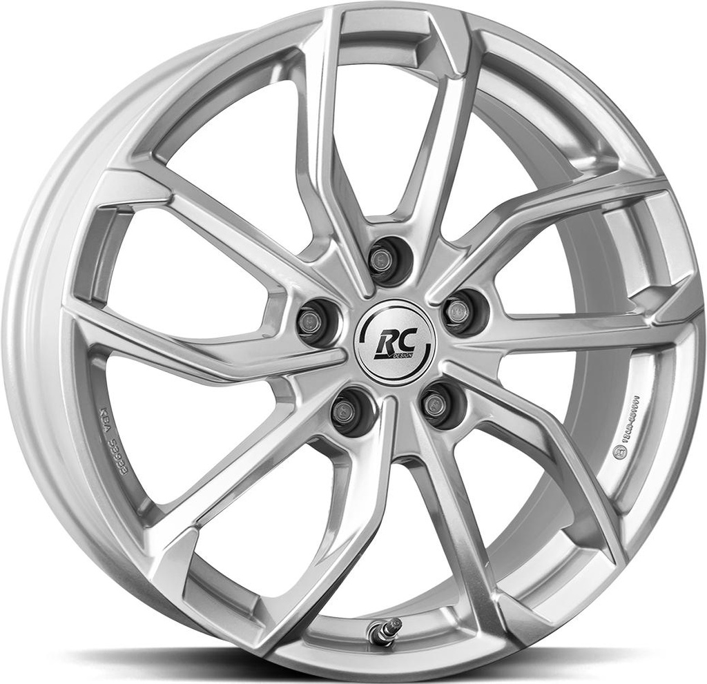 BROCK RC34 CRYSTAL SILVER 6.5x17 5/100 ET40 CB57.1