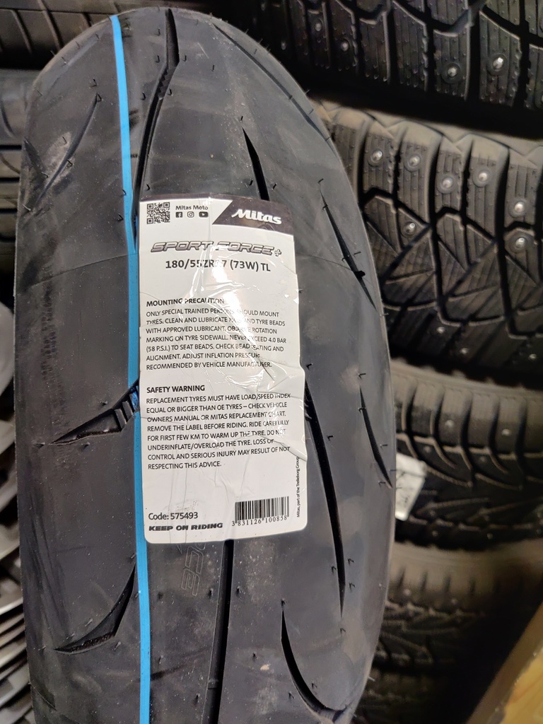 180/55zr 17 Mitas sport force