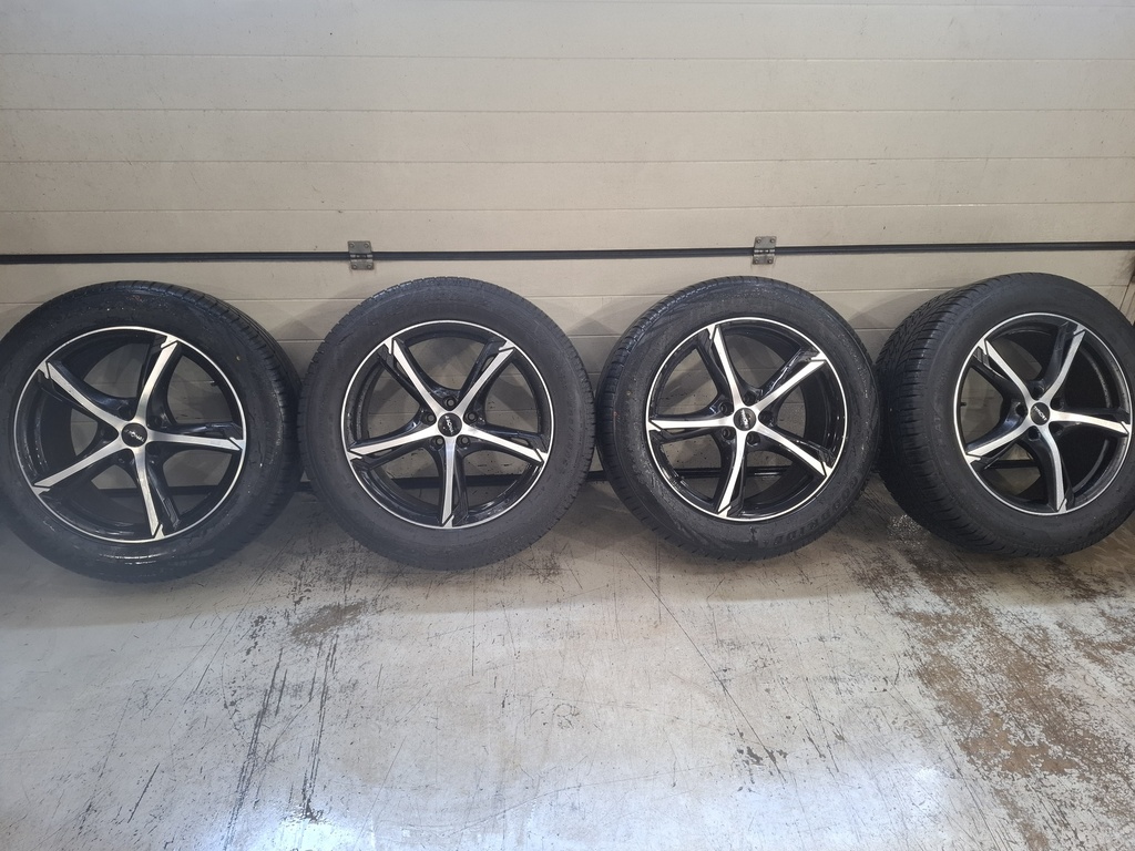 KÄYTETYT 255/55R20 GOODYEAR/5X114,3 8,5X20  ET 40 RONAL