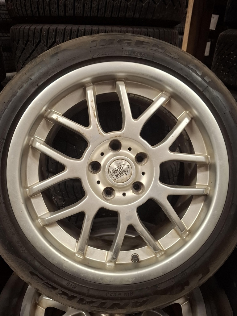 ALUMIINIVANNE SARJA 5X115/5X114,3 7X17 1000 MIGLIA