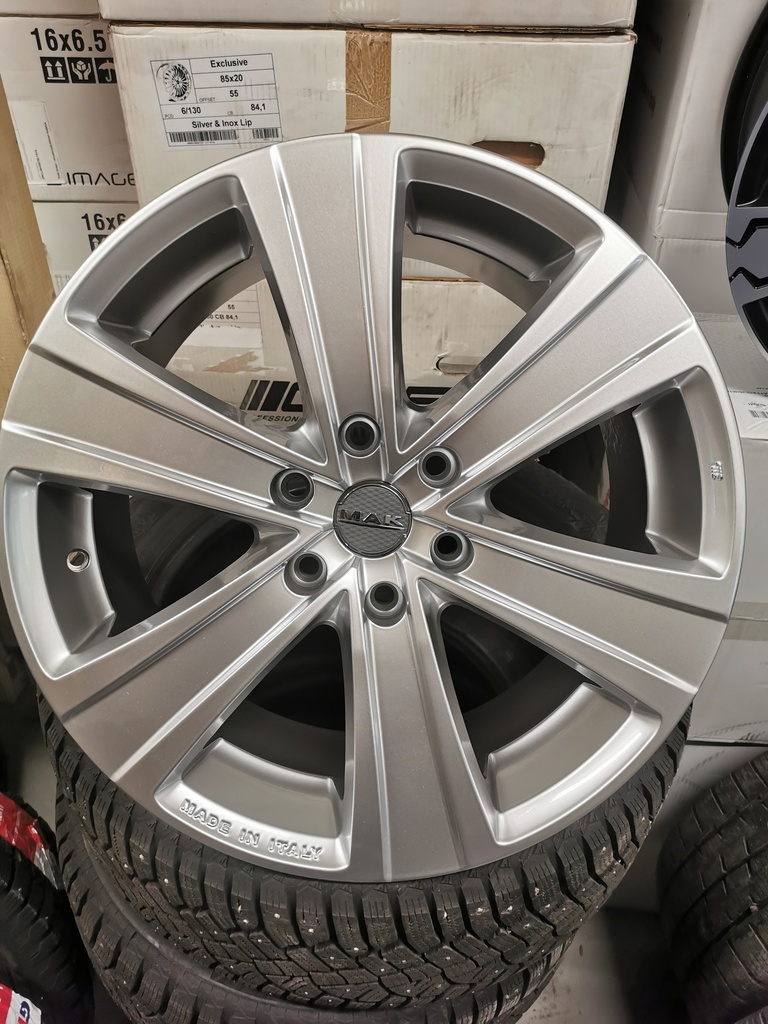 MAK KING SILVER 6 9X20 ET 60  6X130