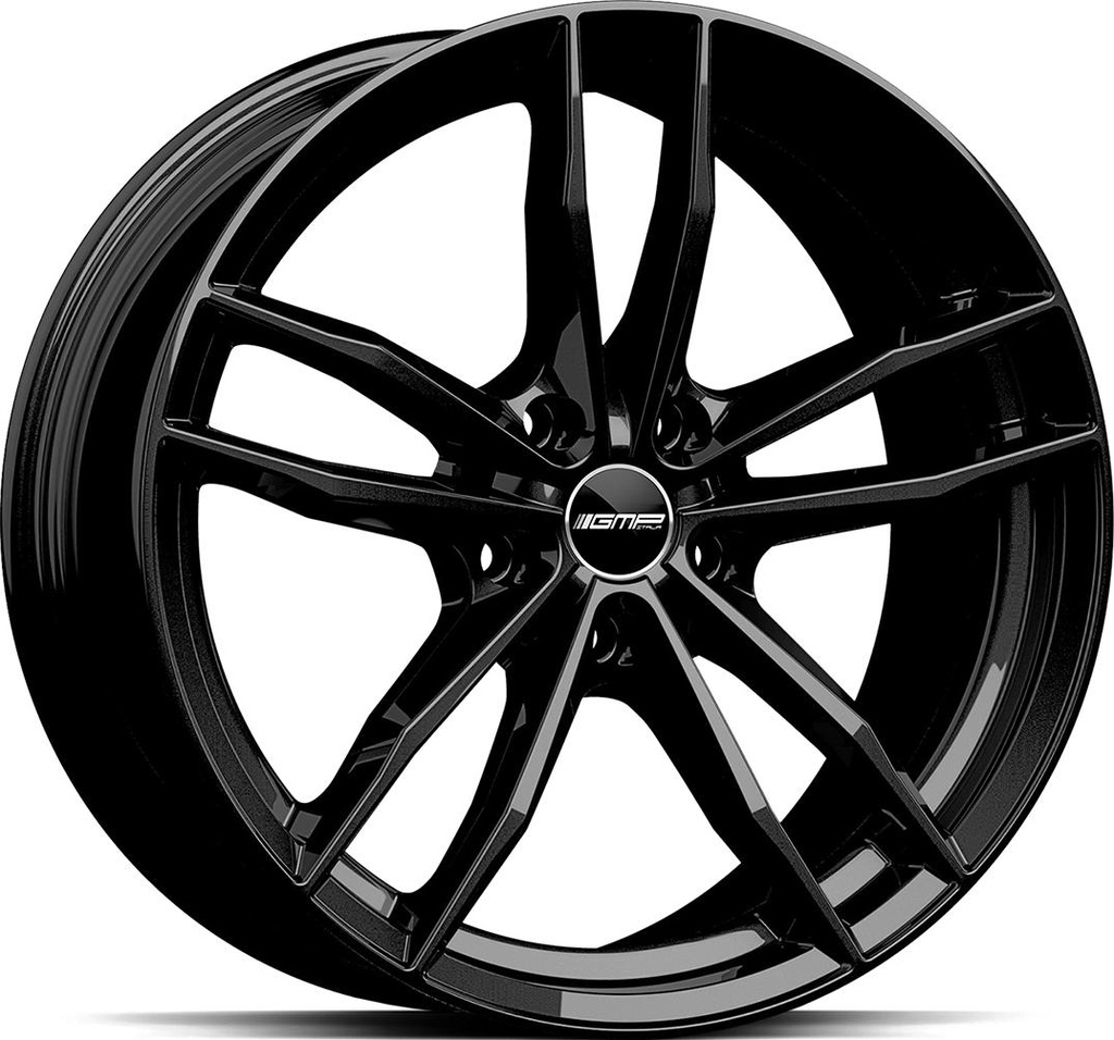GMP SWAN GLOSS BLACK 8x19 5/112 ET45 CB66.6