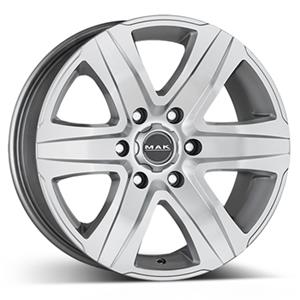 MAK STONE6 SILVER 8x18 6/139.7 ET35 CB106.1