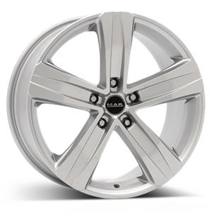 MAK STONE5 SILVER 7.5x18 5/130 ET53 CB71.6