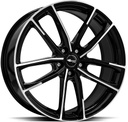 BROCK B38 BLACK FULL POLISH 8x20 5/108 ET45 CB63.4