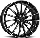 BROCK B43 BLACK FULL POLISH 8x19 5/112 ET27 CB66.6