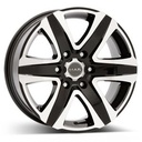 MAK STONE 6 BLACK MIRROR 7.5x17 6/139.7 ET46 CB67.1